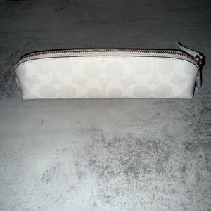 Coach chalk pencil case